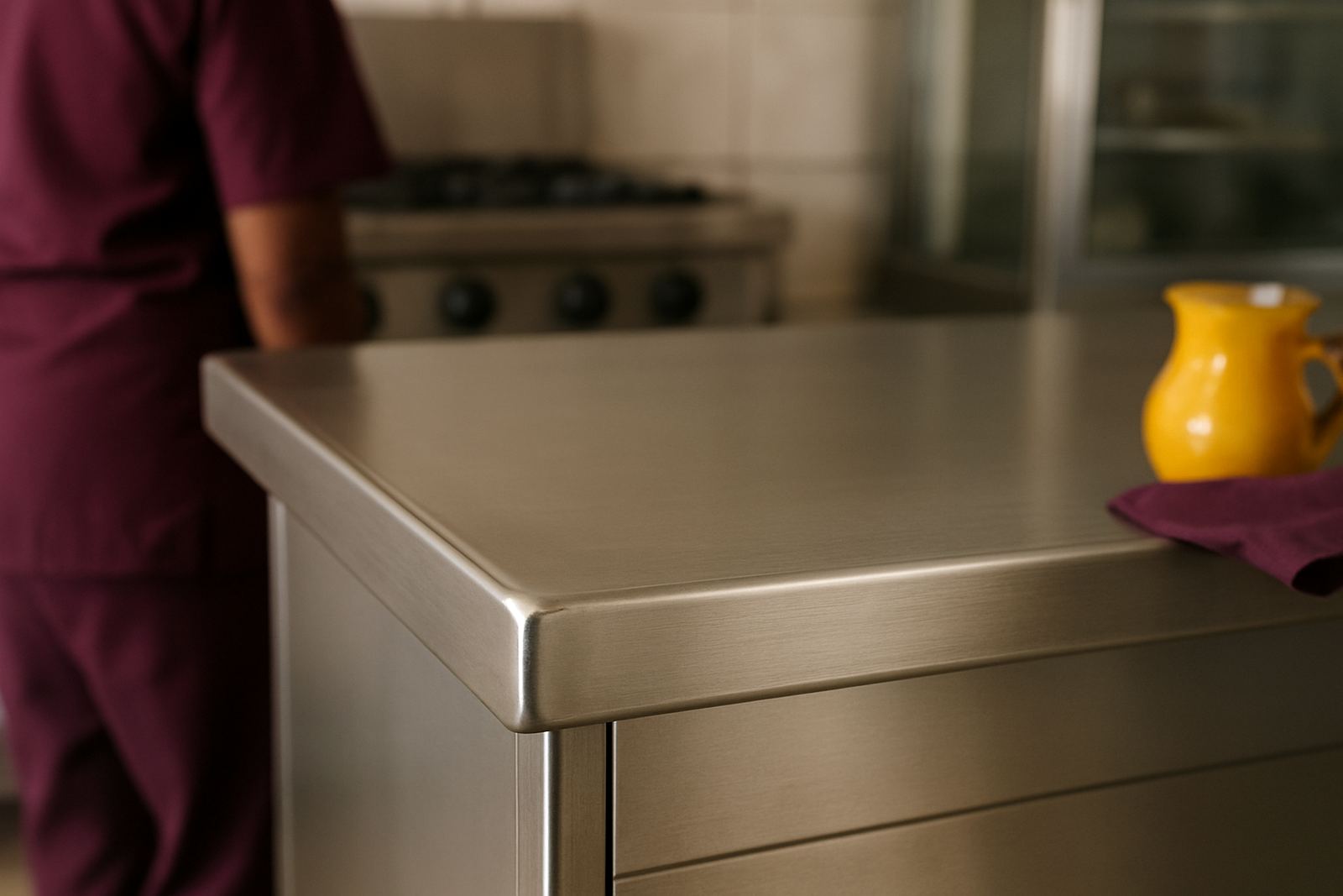 Easy-Clean Counter Details