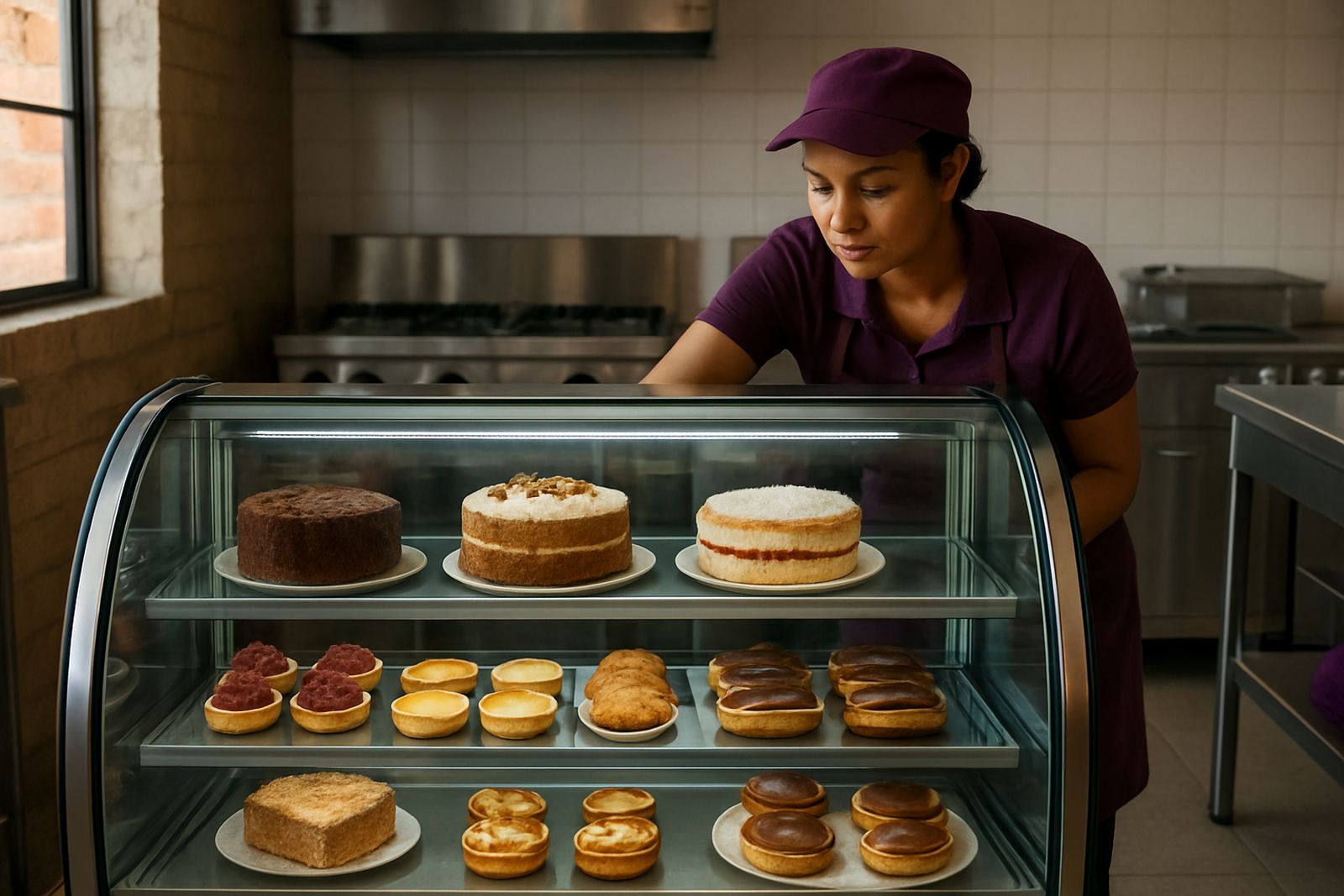 Cake Display Fridge