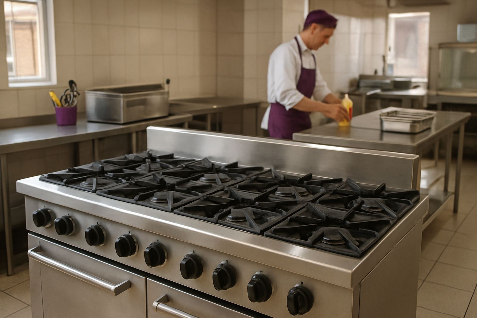 Six Burner Range
