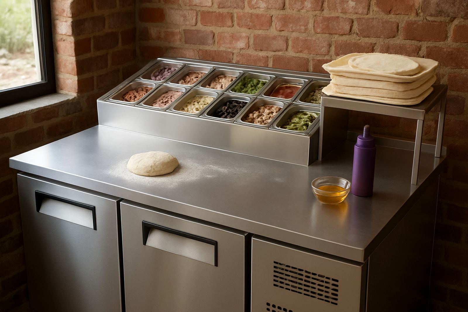 Pizza Prep Fridge